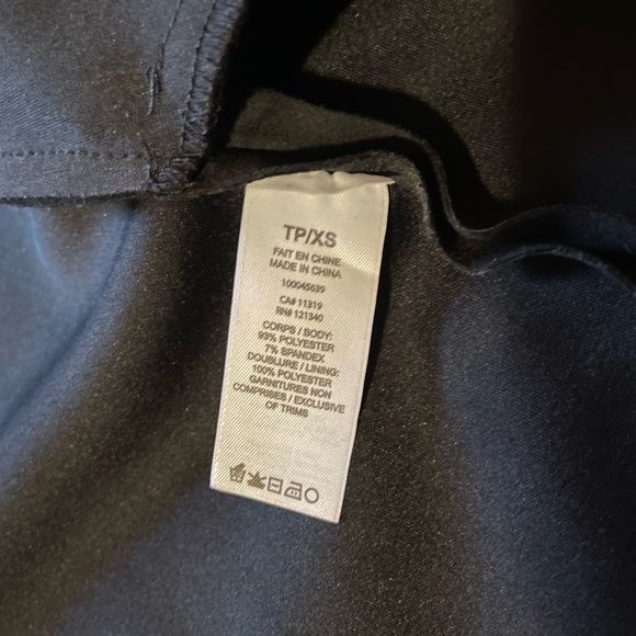 Ladies Dynamite black Suede feel waterfall coat size US XS - Picture 3 of 8